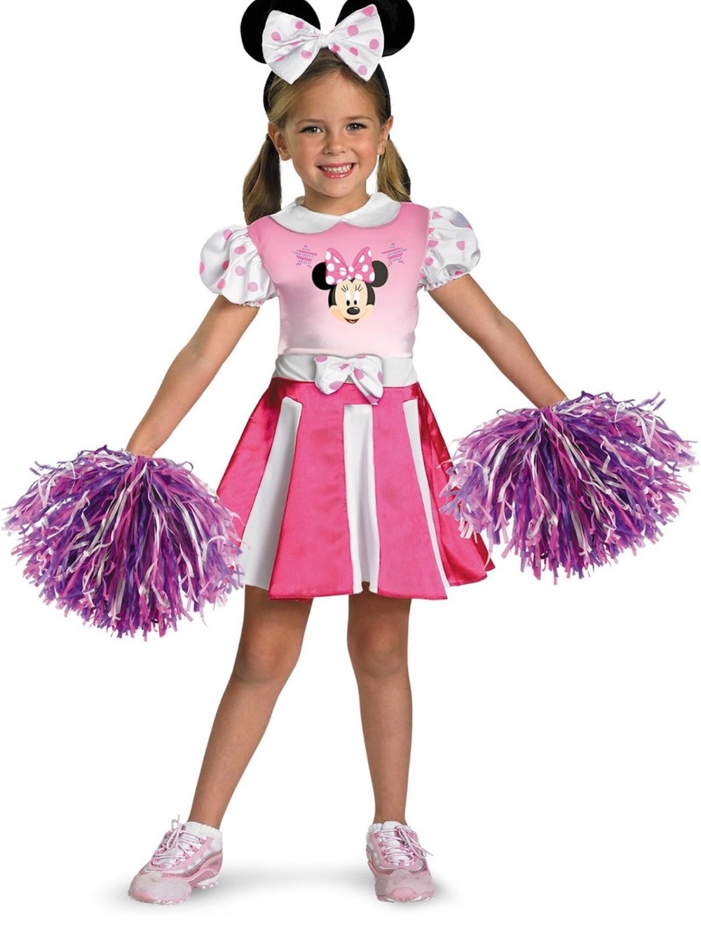 Disney Pink Minnie Mouse Cheerleader Costume for Kids Size 2T